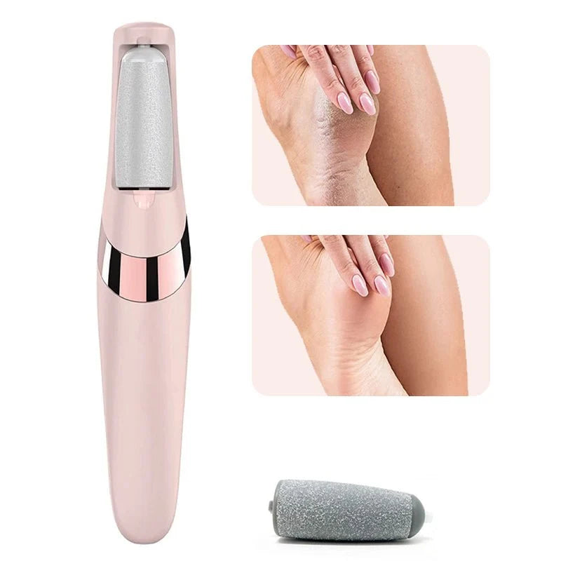 مبرد وقاشر القدمين الكهربائي المطور لإزالة الجلد الميت | Rechargeable Electric Foot File & Callus Remover
