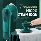 Portable Mini Steam Iron – 60ml Water Tank, Compact & Travel-Ready