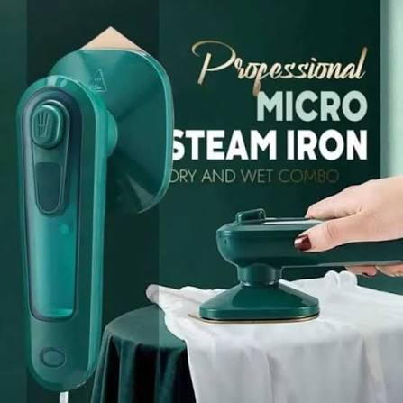 Portable Mini Steam Iron – 60ml Water Tank, Compact & Travel-Ready