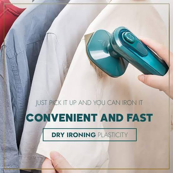 Portable Mini Steam Iron – 60ml Water Tank, Compact & Travel-Ready